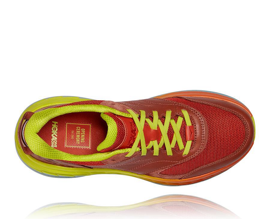 Hoka One One Tenisky Damske Červené - Bondi L - 08673-XKSG